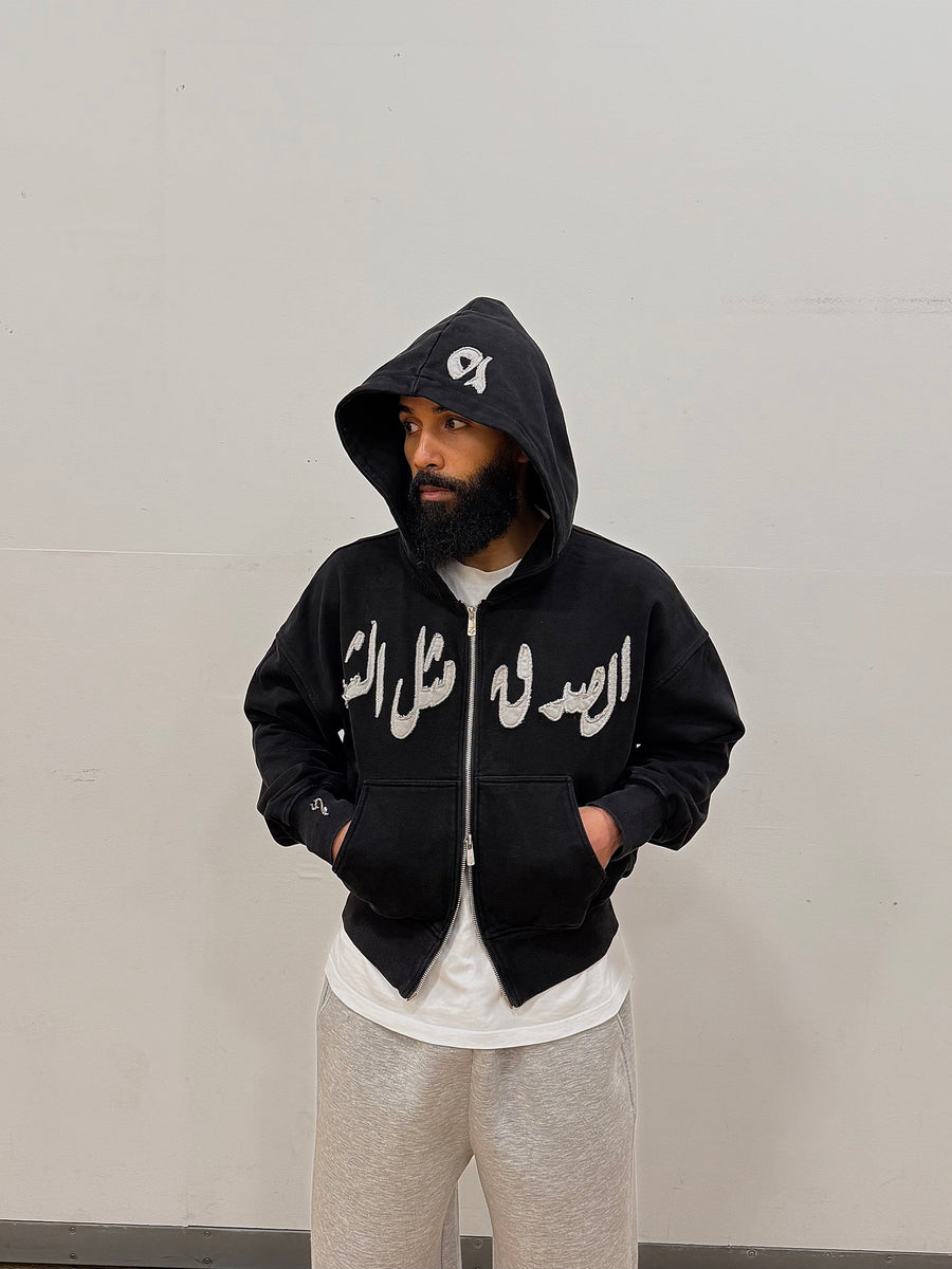 DUSTY BLACK PATCHWORK