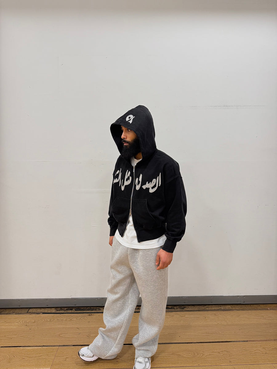 DUSTY BLACK PATCHWORK