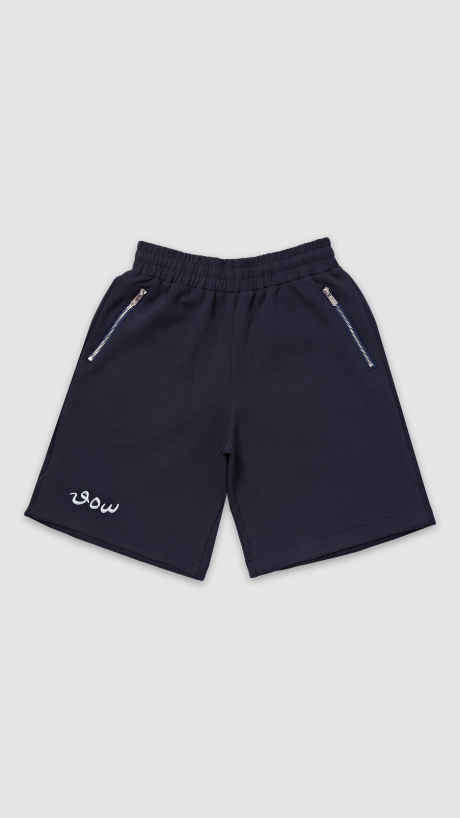 CHARRED NAVY SHORTS - Zidouri