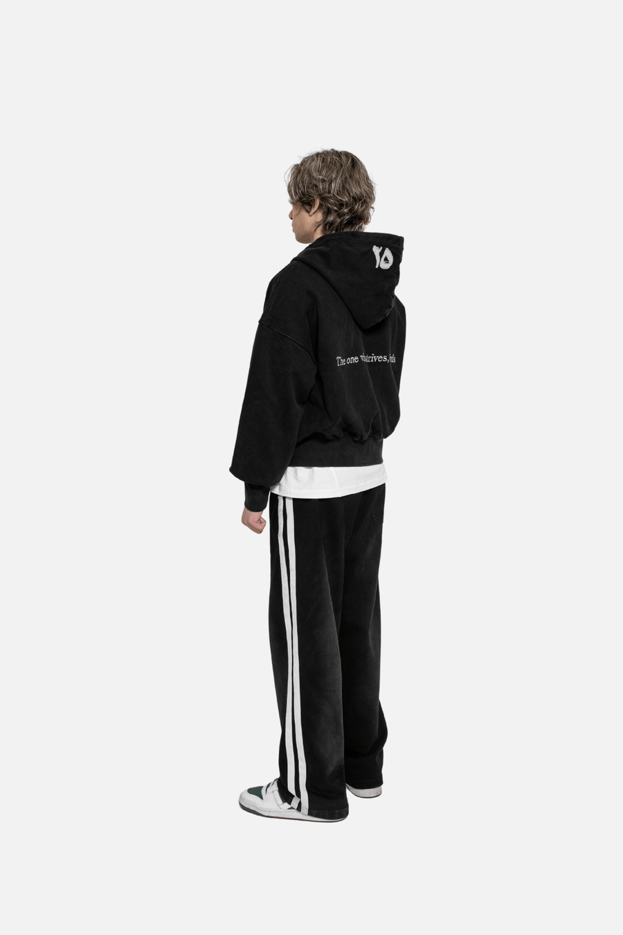 DUSTY BLACK PATCHWORK - Zidouri