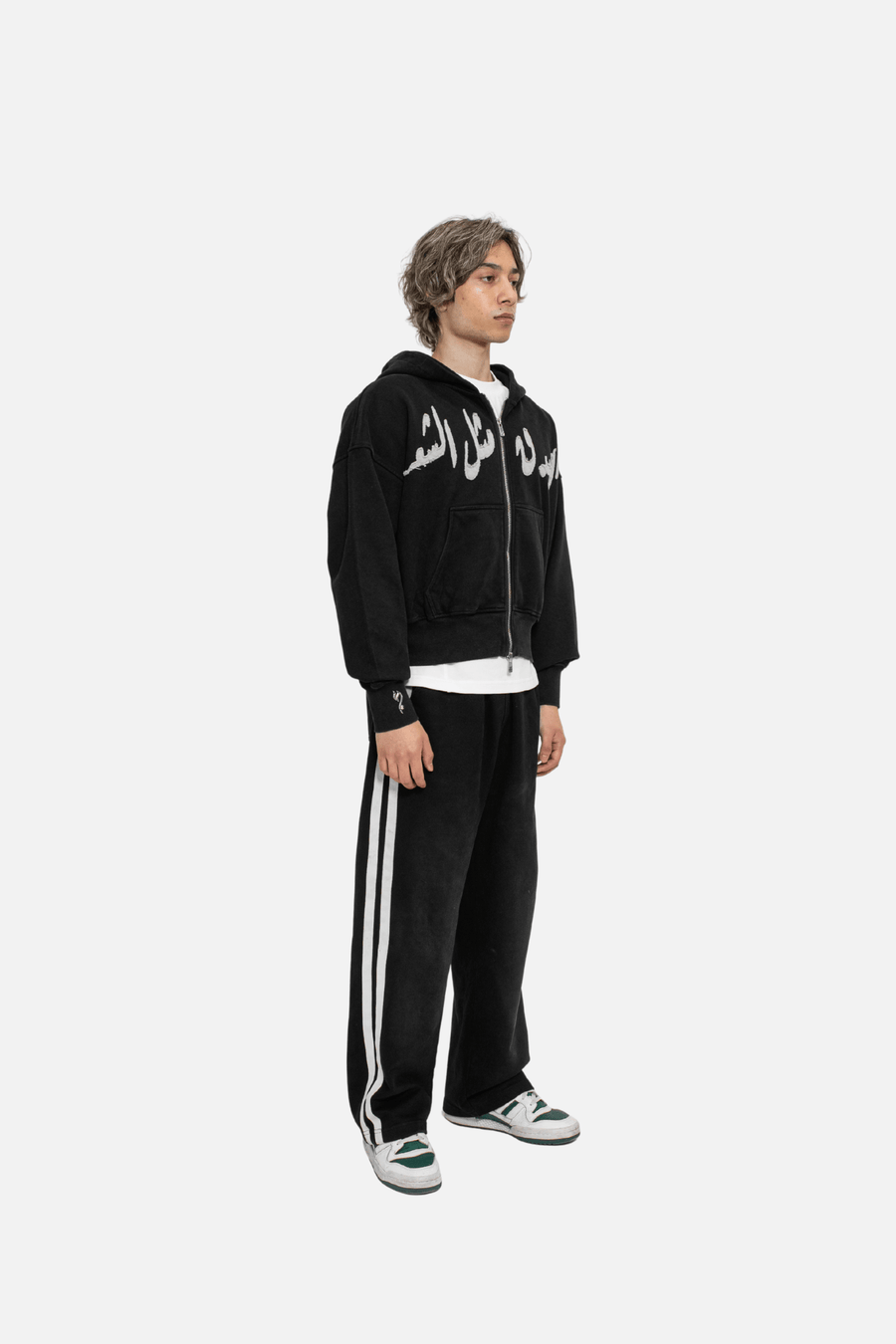 DUSTY BLACK PATCHWORK - Zidouri