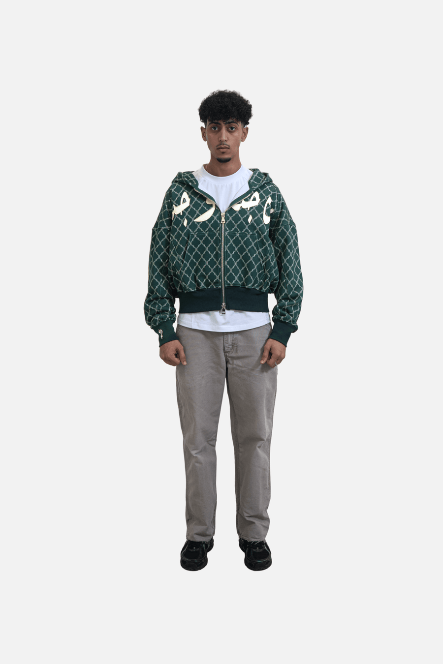 MOSAIC PATCHWORK HOODIE - Zidouri