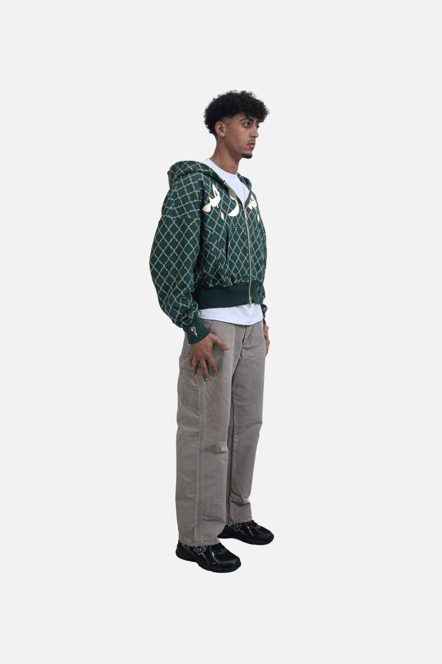 MOSAIC PATCHWORK HOODIE - Zidouri