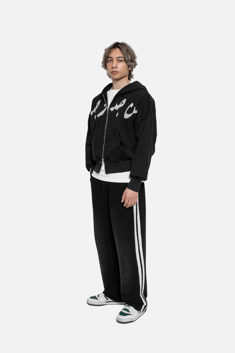 MUSWAD PATCHWORK HOODIE - Zidouri