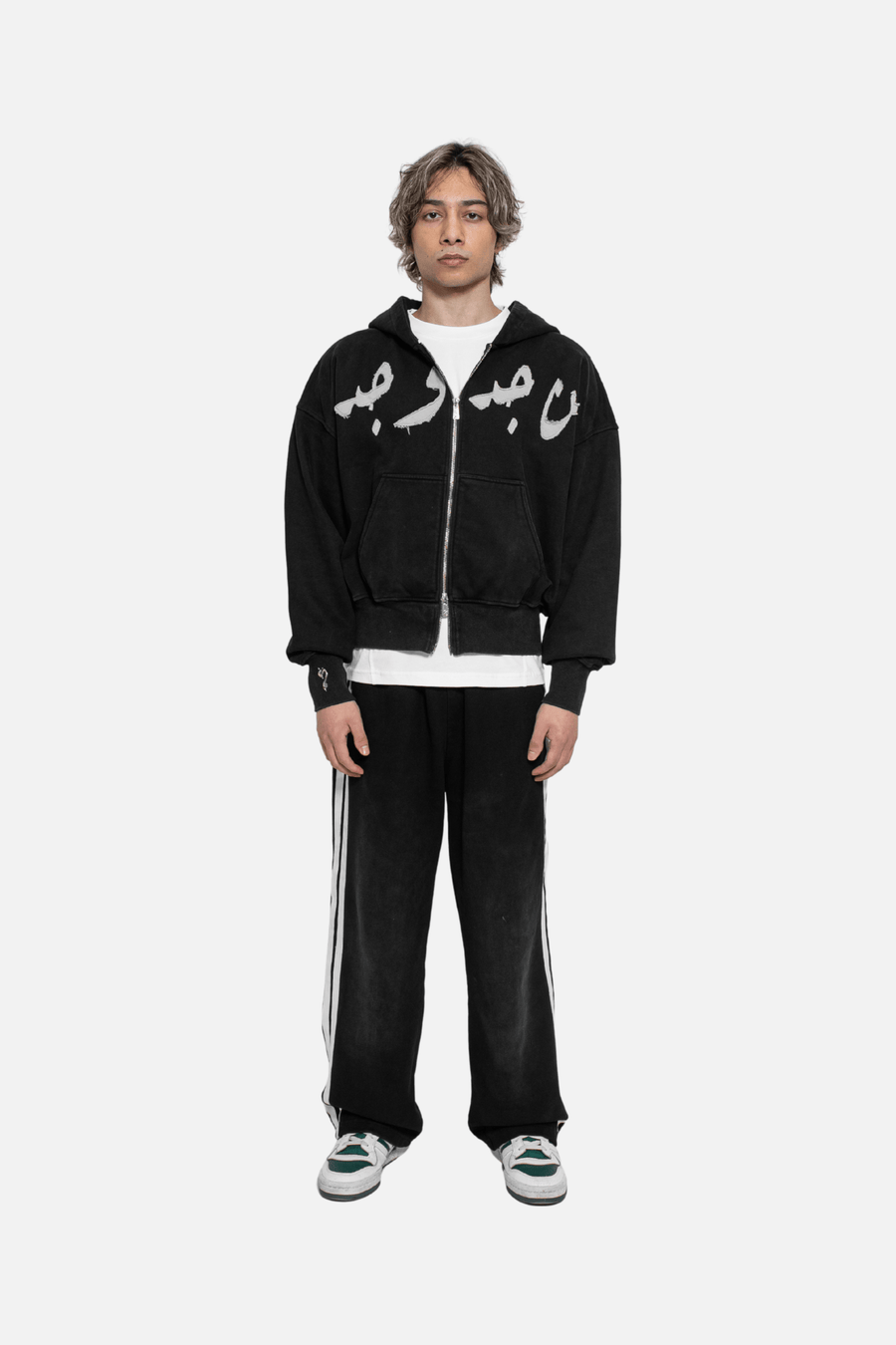 MUSWAD PATCHWORK HOODIE - Zidouri