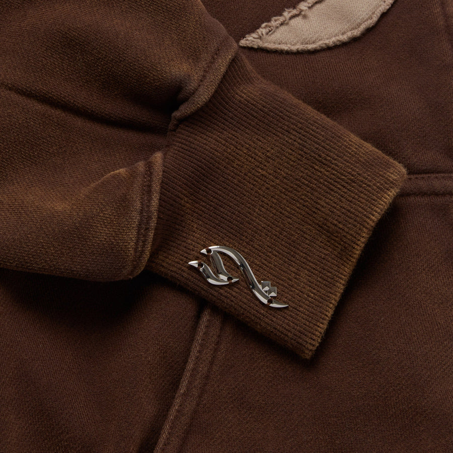 QAHWA PATCHWORK ZIP UP - Zidouri