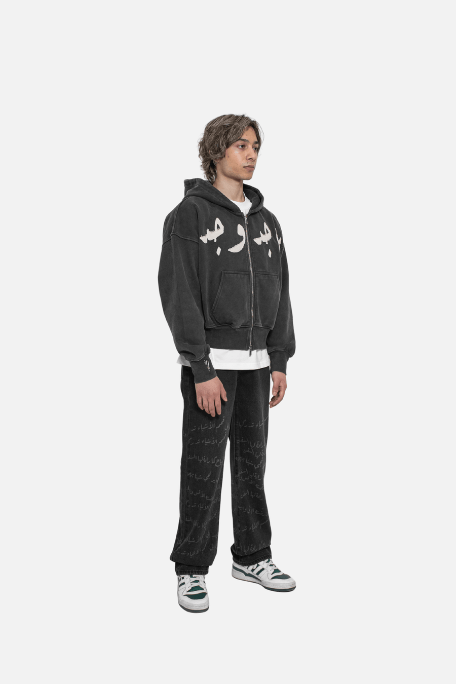 TURAB PATCHWORK HOODIE - Zidouri