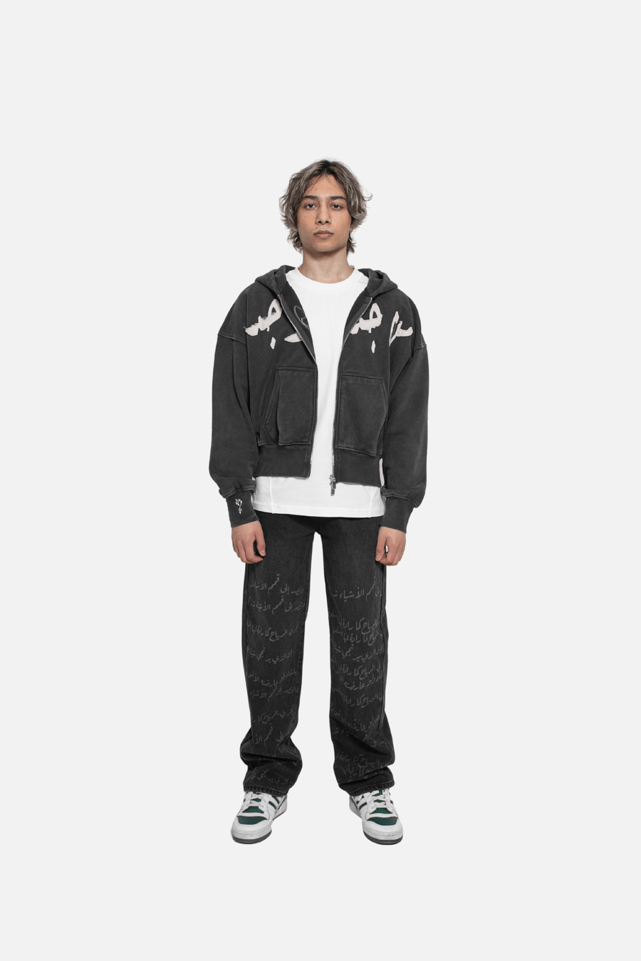 TURAB PATCHWORK HOODIE - Zidouri