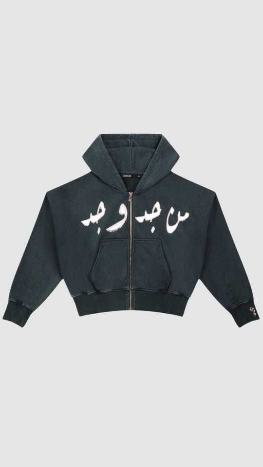 TURAB PATCHWORK ZIP UP